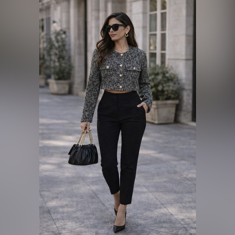 ❗️SALE❗️TEXTURED SHORT BLAZER